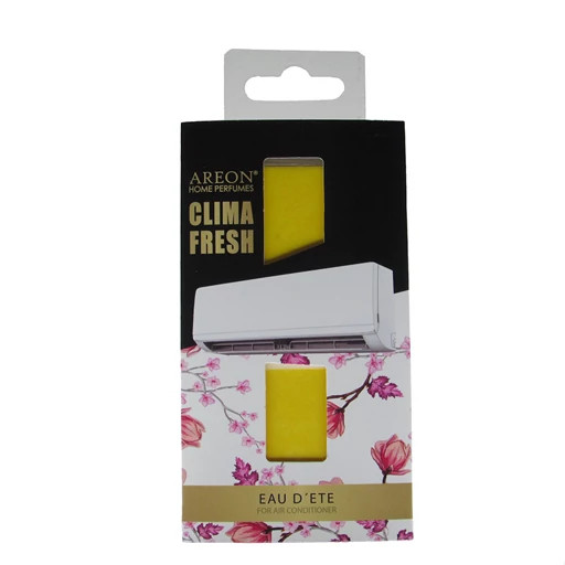 خوشبو کننده آرئون دریچه کولر گازی(اسپیلت) کلیما فرش لوکس Areon CLIMA FRESH رایحه Eau D’ete
